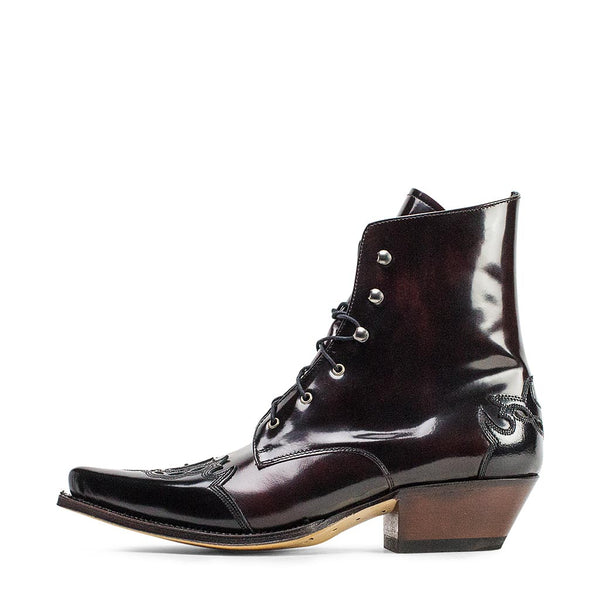 11699 MEZCAL - S FLORENTIC NEGRO FLORENTIC FUCHSIA - Sendra Boots