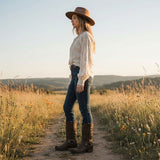 12209 BLUES FLOTA CHOCOLATE INDASA - Sendra Boots