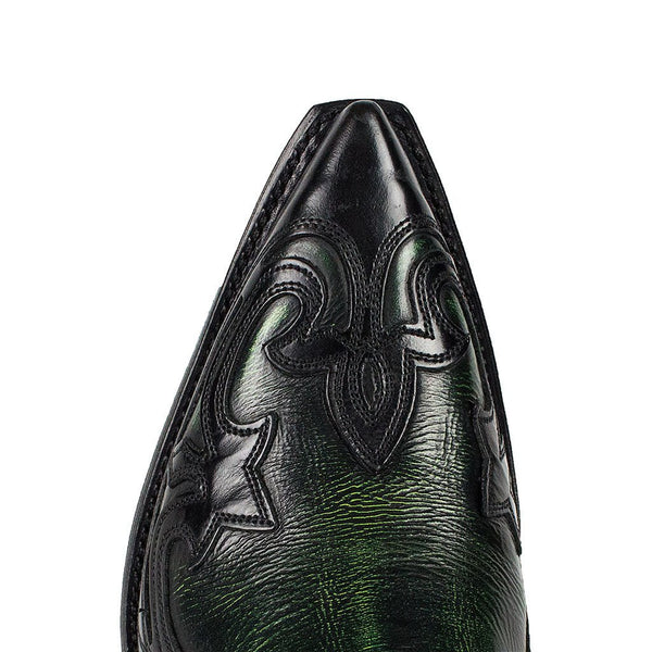 16414 CUERVO FLORENTIC NEGRO DENVER VERDE - Sendra Boots