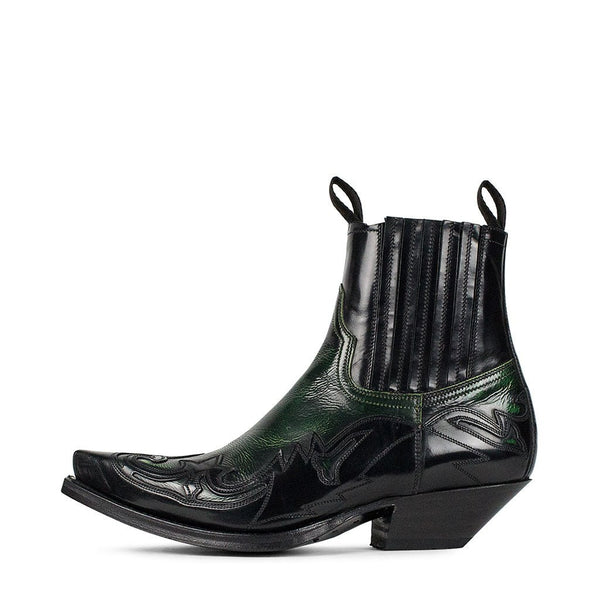 16414 CUERVO FLORENTIC NEGRO DENVER VERDE - Sendra Boots