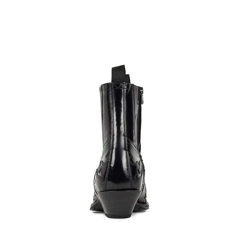 16414 CUERVO FLORENTIC NEGRO DENVER VERDE - Sendra Boots