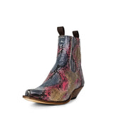 19175P LUCKY PITON A/N FANTASIA 7 ROJO/AZUL BRILLO - Sendra Boots