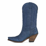 2560 GORCA NOBUK SOFTY DELAVE 153 AZUL - Sendra Boots