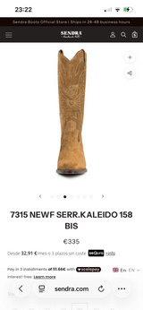 2966 PICO SERRAJE KALEIDO TALLA 45 - Sendra Boots