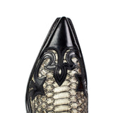 3241P CUERVO FLORA NEGRO PITON FLORA ANTIC NEGRO BRILLO - Sendra Boots