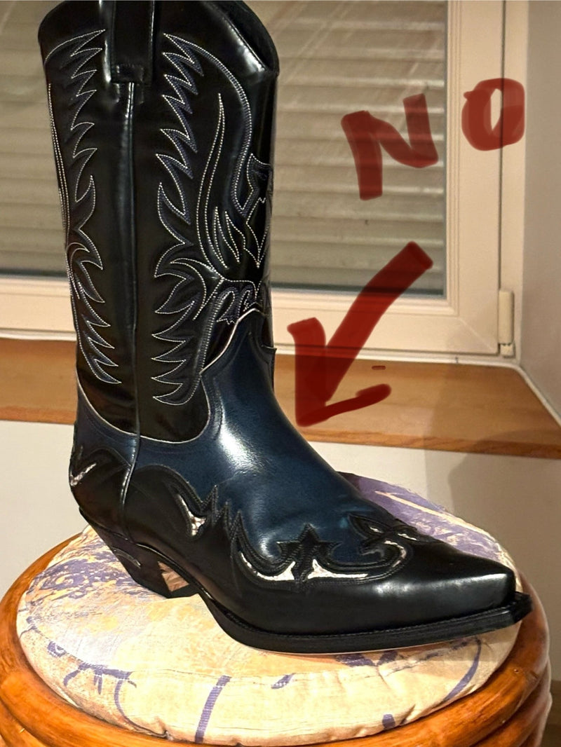 3242 Flora negro/ azul T.46 - Sendra Boots