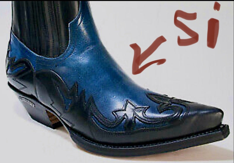 3242 Flora negro/ azul – Sendra Boots