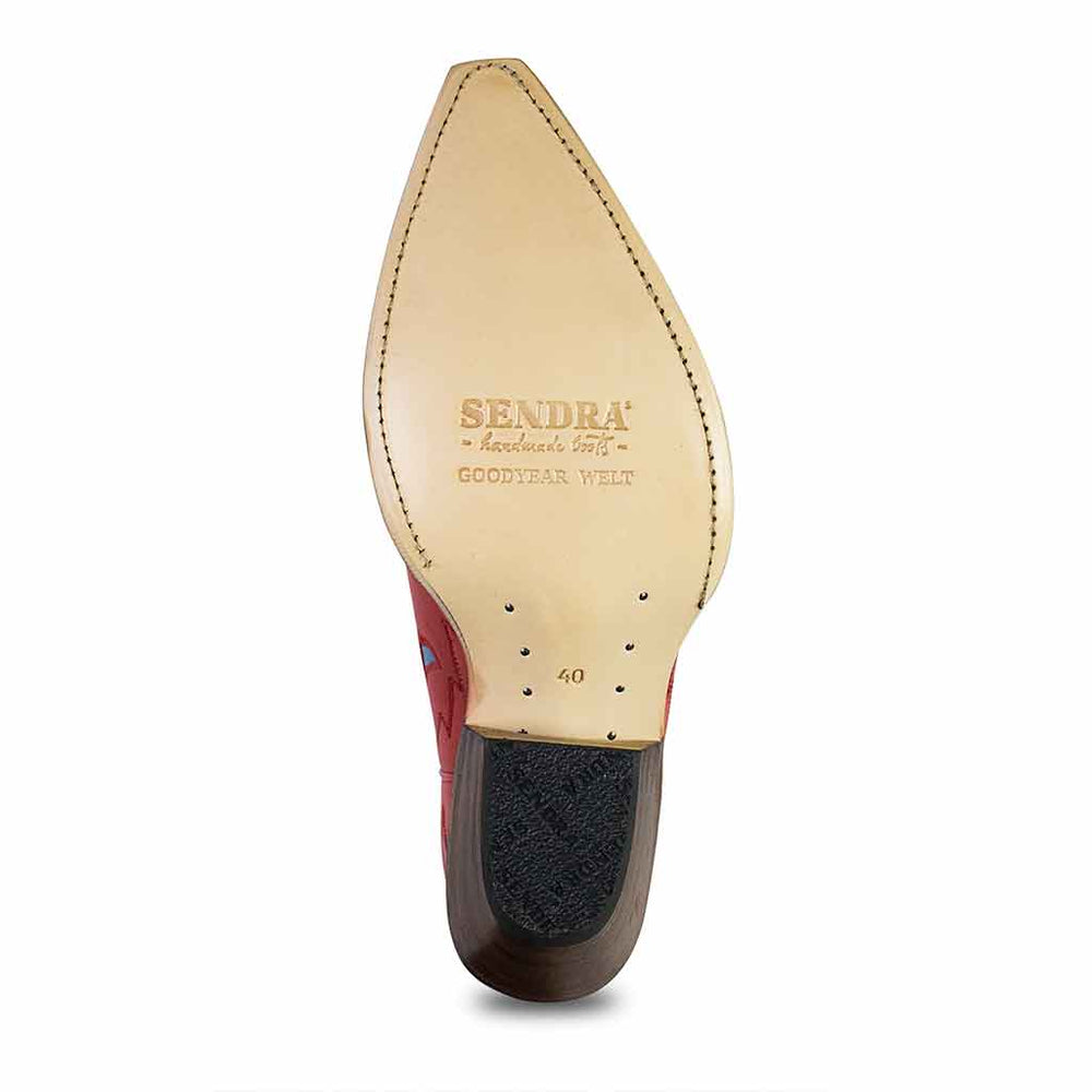 3840 CUERVO ATENEA ROJO SALVAJE BLUETE – Sendra Boots