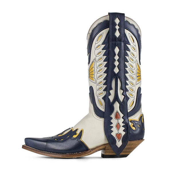 4549 CUERVO PALERMO NAVY SALVAJE ARTICO - Sendra Boots