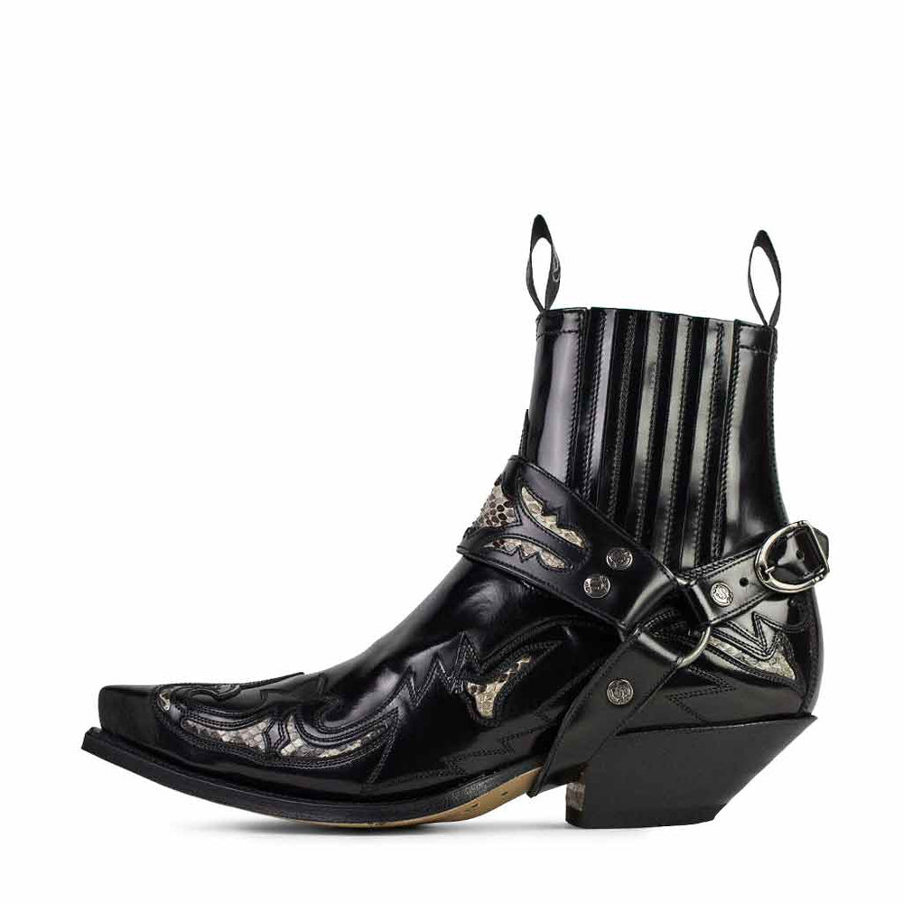 フラメンコ　コルドベス　Antonio Garcia 黒 4661P CUERVO FLORENTIC NEGRO / ARNES – Sendra Boots