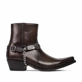 ARNES 53 ARNESES CHARRO MARRON NIQUEL+NEGRO - Sendra Boots