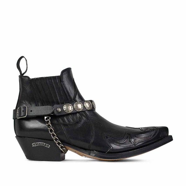 ARNES 81 ARNESES CHARRO NEGRO PLATA VIEJA - Sendra Boots