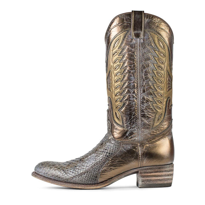 S011 9987 PYTHON BRONCE - Sendra Boots