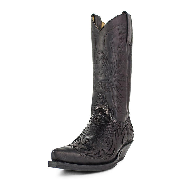 S014 3241 PYTHON NEGRO - Sendra Boots