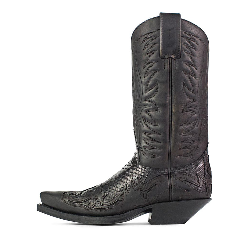 S014 3241 PYTHON NEGRO - Sendra Boots