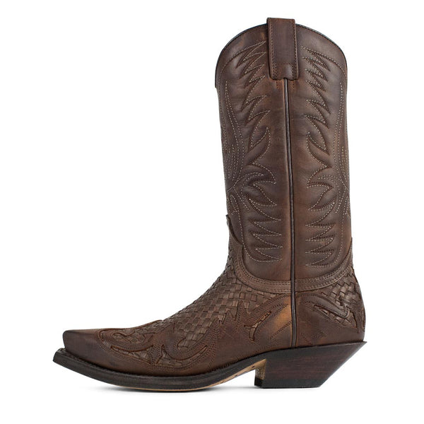 S049 3241 CUERVO MARRON TRENZADO - Sendra Boots