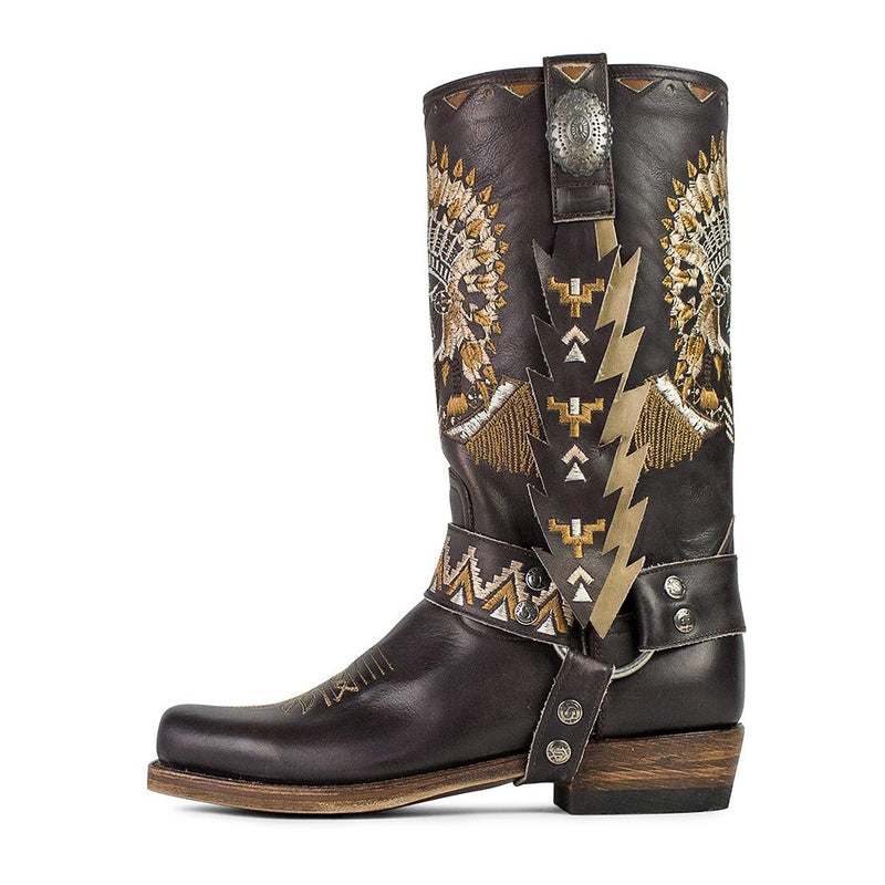 S067 15936 PELE MARRON - Sendra Boots