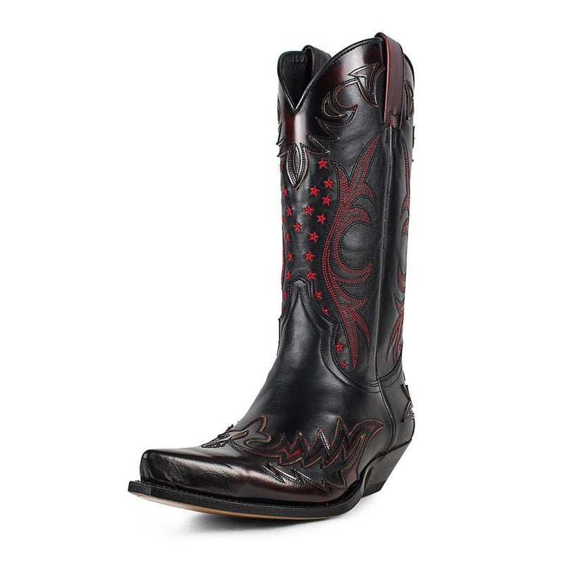 S129 9768 CUERVO ROJO NEGRO - Sendra Boots