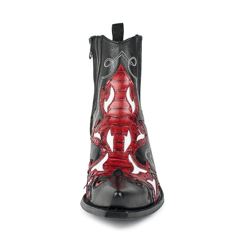 16409 Gorca Negro Pythón Rojo - Sendra Boots