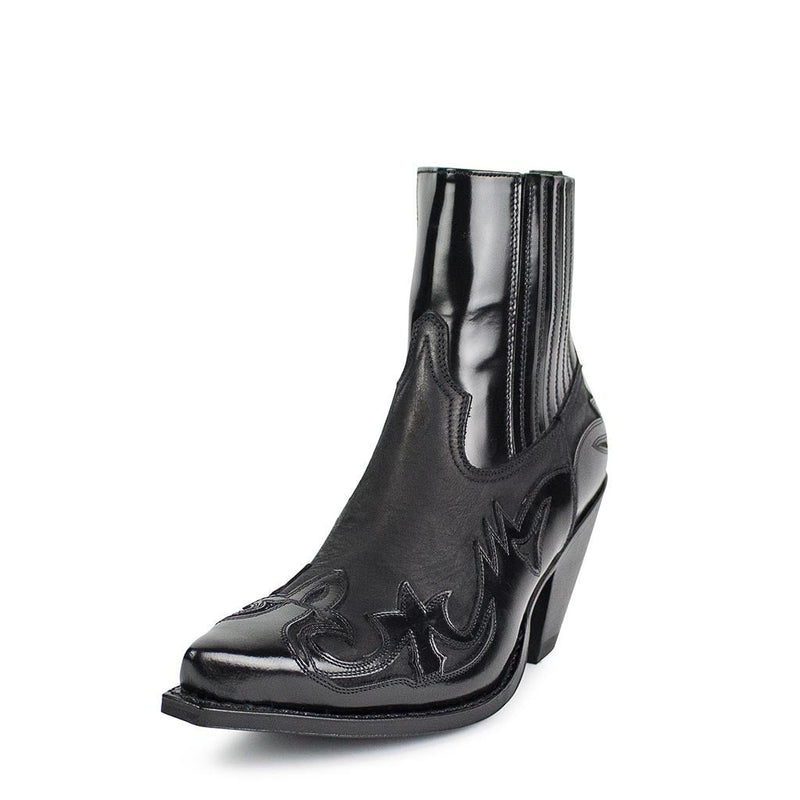 16598 Gorca Florentic Negro-Nobuk Negro - Sendra Boots