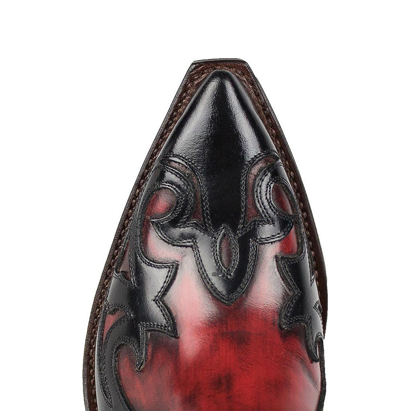 16695 Gorca Flora Negro/rojo - Sendra Boots