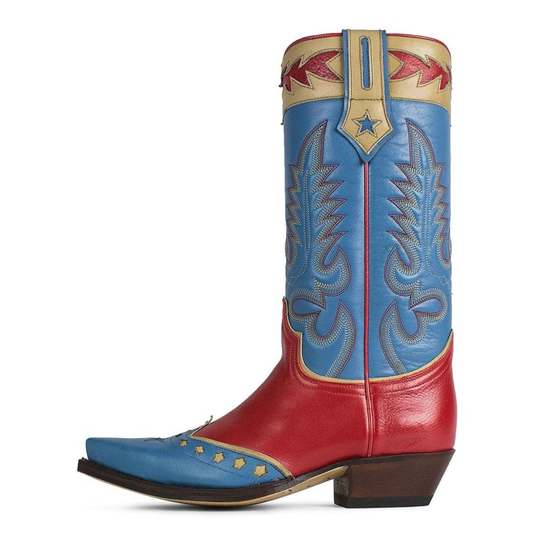18309 CUERVO JUPITER ROJO SALVAJE BLUETE - Sendra Boots