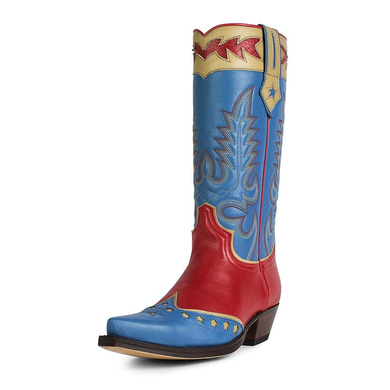 18309 CUERVO JUPITER ROJO SALVAJE BLUETE - Sendra Boots