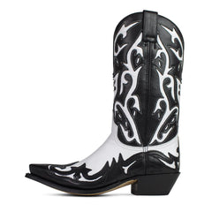 18369 CUERVO GARDUÑA BLANCO SALVAJE NEGRO - Sendra Boots