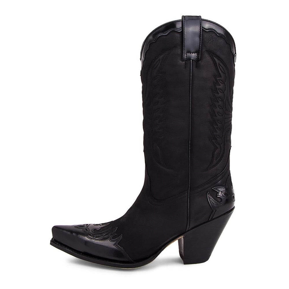 2560 Gorca Fl. Negro-Nobuk negro – Sendra Boots