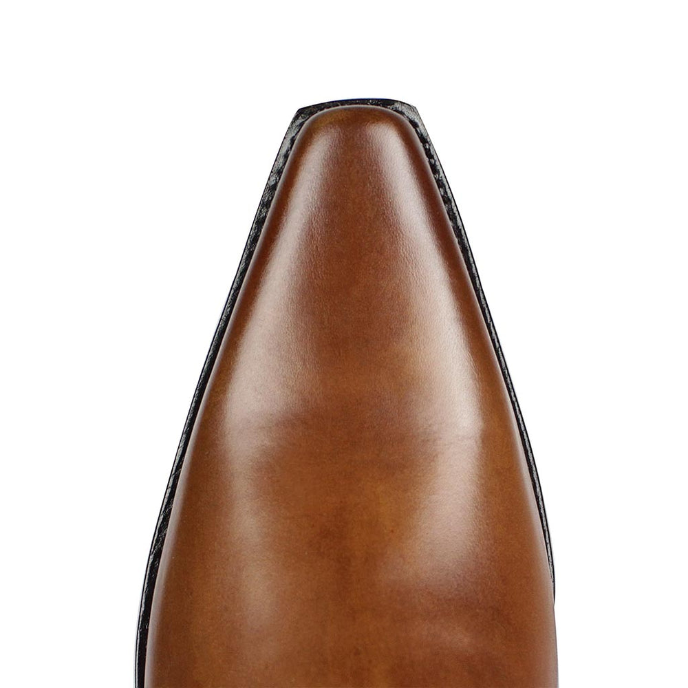 5200 MI HAND PAINT CRUST MID BROWN – Sendra Boots