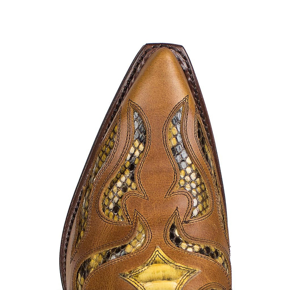 7428P CUERVO EVOLUTION TANG PITÓN ROJO – Sendra Boots