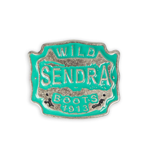 HEBILLA WILD SENDRA 2497 PLATA MATE GREEN 613 - Sendra Boots