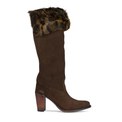 R3093 7671 GUATEQUE ANTE MARRON PELO 40 - Sendra Boots